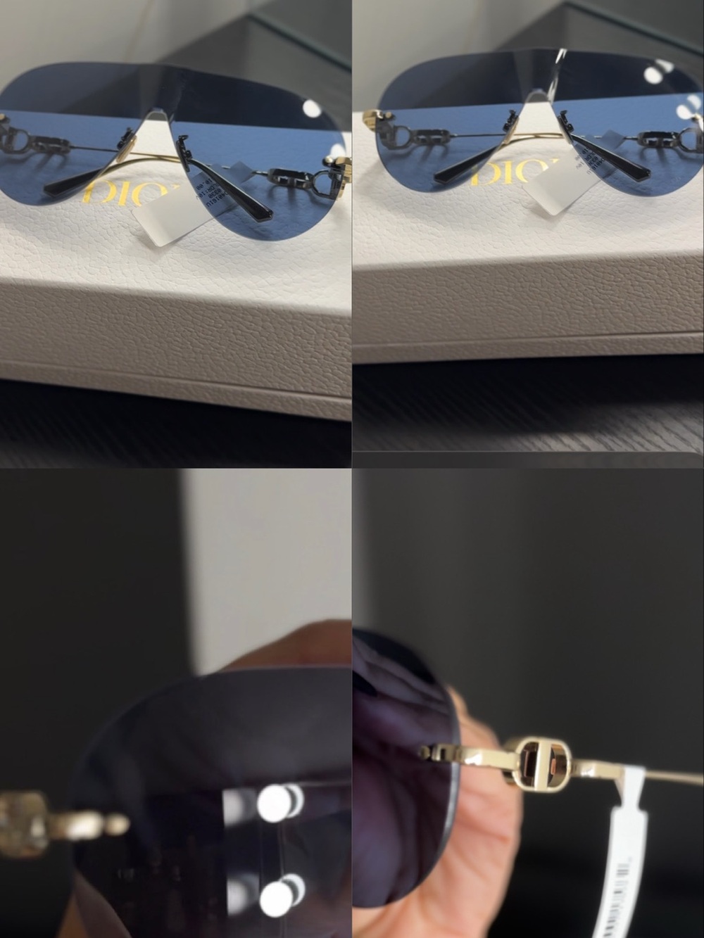 DIOR CD CHAIN SUNGLASSES